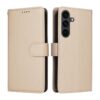 Kryty na mobil | Kožené puzdro Khazneh Business case zelené – Samsung Galaxy S25 FE | Kryty na mobil