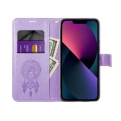 Kryty na mobil | Peňaženkové puzdro Mezzo dreamcatcher fialové – Apple iPhone 17 Pro / 18 Pro | Kryty na mobil