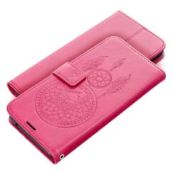 Kryty na mobil | Peňaženkové puzdro Mezzo dreamcatcher tmavoružové – Apple iPhone 17 Pro Max / 18 Pro Max | Kryty na mobil