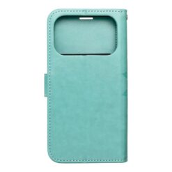 Kryty na mobil | Peňaženkové puzdro Mezzo mandala zelené – Apple iPhone 17 Pro | Kryty na mobil