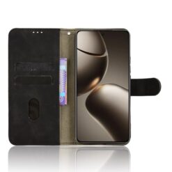 Peňaženkové puzdro Solid čierne – Xiaomi 15T Pro | Kryty na mobil Kryty na mobil | Peňaženkové puzdro Solid čierne – Xiaomi 15T Pro | Kryty na mobil