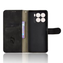 Kryty na mobil | Peňaženkové puzdro Solid čierne – ZTE Blade A56 | Kryty na mobil
