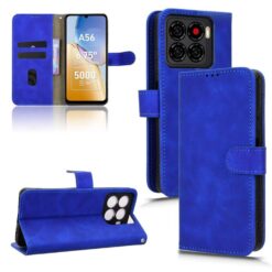 Kryty na mobil | Peňaženkové puzdro Solid modré – ZTE Blade A56 | Kryty na mobil