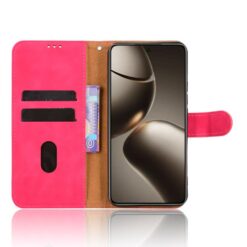 Peňaženkové puzdro Solid ružové – Xiaomi 15T Pro | Kryty na mobil Kryty na mobil | Peňaženkové puzdro Solid ružové – Xiaomi 15T Pro | Kryty na mobil