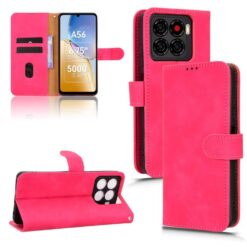 Kryty na mobil | Peňaženkové puzdro Solid ružové – ZTE Blade A56 | Kryty na mobil