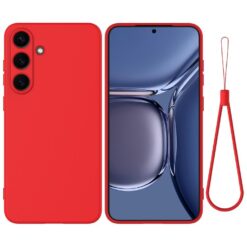 Kryty na mobil | Zadný kryt Candy Case červený – Samsung Galaxy S25 FE | Kryty na mobil