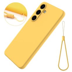 Kryty na mobil | Zadný kryt Candy Case žltý – Samsung Galaxy S25 FE | Kryty na mobil