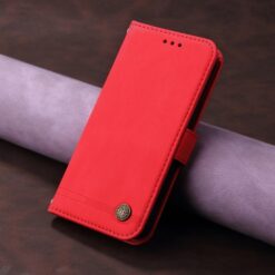 Knižkové puzdro Skin Feel case červené – Vivo X300 | Kryty na mobil Kryty na mobil | Knižkové puzdro Skin Feel case červené – Vivo X300 | Kryty na mobil
