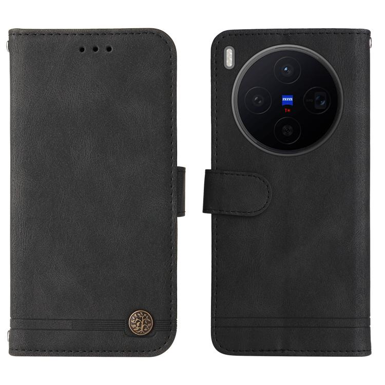Knižkové puzdro Skin Feel case čierne – Vivo X300 | Kryty na mobil Kryty na mobil | Knižkové puzdro Skin Feel case čierne – Vivo X300 | Kryty na mobil