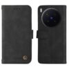 Kryty na mobil | Knižkové puzdro Skin Feel case hnedé – Vivo X300 Pro | Kryty na mobil