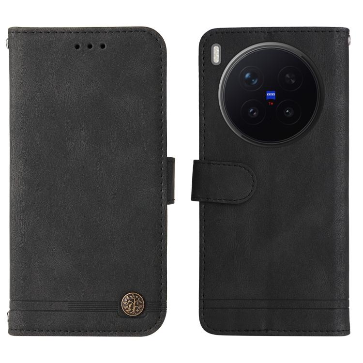 Knižkové puzdro Skin Feel case čierne – Vivo X300 Pro | Kryty na mobil Kryty na mobil | Knižkové puzdro Skin Feel case čierne – Vivo X300 Pro | Kryty na mobil