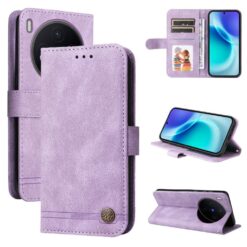 Knižkové puzdro Skin Feel case fialové – Vivo X300 | Kryty na mobil Kryty na mobil | Knižkové puzdro Skin Feel case fialové – Vivo X300 | Kryty na mobil