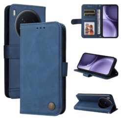 Kryty na mobil | Knižkové puzdro Skin Feel case modré – Vivo X300 Pro | Kryty na mobil