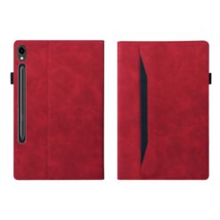 Kryty na mobil | Knižkové puzdro Slot case červené – Samsung Galaxy Tab S9 Ultra / S10 Ultra / S11 Ultra / S12 Ultra | Kryty na mobil