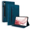 Kryty na mobil | Knižkové puzdro Slot case hnedé – Samsung Galaxy Tab S9 Ultra / S10 Ultra / S11 Ultra / S12 Ultra | Kryty na mobil