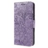 Peňaženkové puzdro Embossing Pattern Kvety sivé – T Phone 3 Pro | Kryty na mobil Kryty na mobil | Peňaženkové puzdro Embossing Pattern Kvety sivé – T Phone 3 Pro | Kryty na mobil
