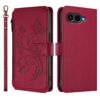 Peňaženkové puzdro Embossing Pattern Motýle fialové – T Phone 3 | Kryty na mobil Kryty na mobil | Peňaženkové puzdro Embossing Pattern Motýle fialové – T Phone 3 | Kryty na mobil