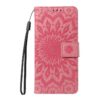 Kryty na mobil | Peňaženkové puzdro Embossing Pattern Slnečnica modré – Huawei Pura 80 Ultra | Kryty na mobil