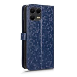 Kryty na mobil | Peňaženkové puzdro Honeycomb Dot Texture Case modré – T Phone 3 Pro | Kryty na mobil
