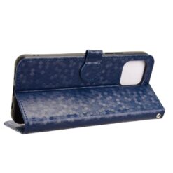 Kryty na mobil | Peňaženkové puzdro Honeycomb Dot Texture Case modré – T Phone 3 Pro | Kryty na mobil