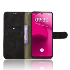 Peňaženkové puzdro Solid čierne – T Phone 3 Pro | Kryty na mobil Kryty na mobil | Peňaženkové puzdro Solid čierne – T Phone 3 Pro | Kryty na mobil