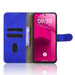Kryty na mobil | Peňaženkové puzdro Solid modré – T Phone 3 Pro | Kryty na mobil