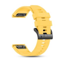 Remienok Solid Wristband žltý pre hodinky Garmin 22mm | Kryty na mobil Kryty na mobil | Remienok Solid Wristband žltý pre hodinky Garmin 22mm | Kryty na mobil