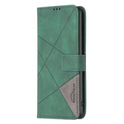 Knižkové puzdro Rhombus zelené – Xiaomi Redmi Note 15 4G/5G
