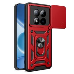 Odolný kryt CamCover Armor červený – Xiaomi Redmi Note 15 Pro+ 5G