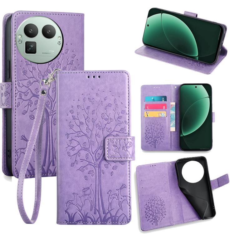 Peňaženkové puzdro Embossing Pattern Strom fialové – Realme GT 8 Pro | Kryty na mobil Kryty na mobil | Peňaženkové puzdro Embossing Pattern Strom fialové – Realme GT 8 Pro | Kryty na mobil
