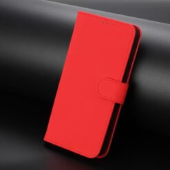 Peňaženkové puzdro Solid červené – Xiaomi Redmi Note 15 Pro 5G | Kryty na mobil Kryty na mobil | Peňaženkové puzdro Solid červené – Xiaomi Redmi Note 15 Pro 5G | Kryty na mobil
