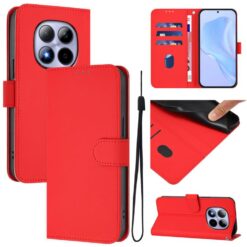 Peňaženkové puzdro Solid červené – Xiaomi Redmi Note 15 Pro 5G | Kryty na mobil Kryty na mobil | Peňaženkové puzdro Solid červené – Xiaomi Redmi Note 15 Pro 5G | Kryty na mobil