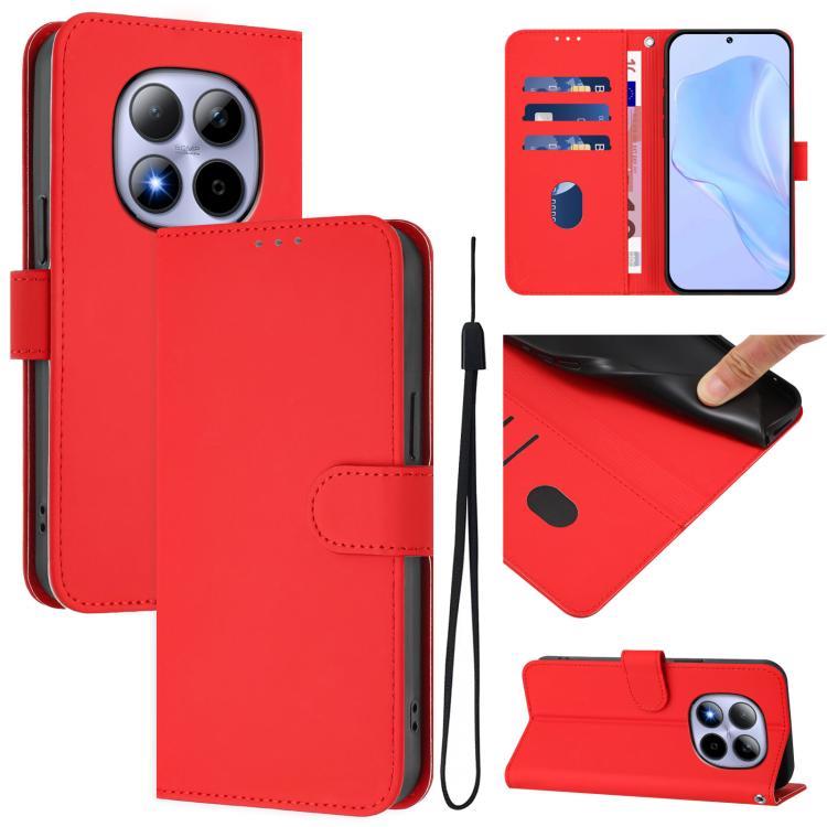 Peňaženkové puzdro Solid červené – Xiaomi Redmi Note 15 Pro 5G | Kryty na mobil Kryty na mobil | Peňaženkové puzdro Solid červené – Xiaomi Redmi Note 15 Pro 5G | Kryty na mobil
