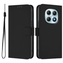 Kryty na mobil | Peňaženkové puzdro Solid čierne – Xiaomi Redmi Note 15 4G/5G | Kryty na mobil