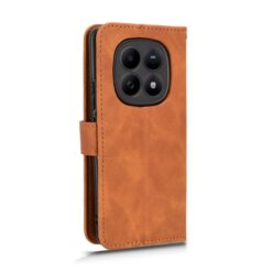 Kryty na mobil | Peňaženkové puzdro Solid hnedé – Xiaomi Redmi Note 15 Pro 4G | Kryty na mobil