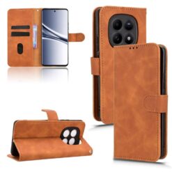 Kryty na mobil | Peňaženkové puzdro Solid hnedé – Xiaomi Redmi Note 15 Pro 4G | Kryty na mobil