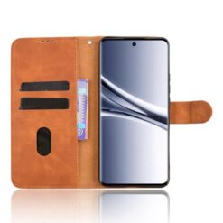 Kryty na mobil | Peňaženkové puzdro Solid hnedé – Xiaomi Redmi Note 15 Pro 4G | Kryty na mobil