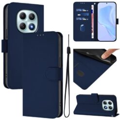 Kryty na mobil | Peňaženkové puzdro Solid tmavomodré – Xiaomi Redmi Note 15 4G/5G | Kryty na mobil