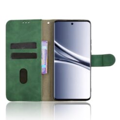 Kryty na mobil | Peňaženkové puzdro Solid zelené – Xiaomi Redmi Note 15 Pro 4G | Kryty na mobil