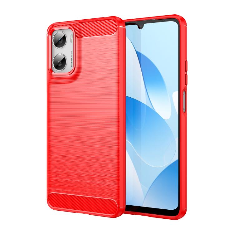 Zadný kryt Carbon červený – Motorola Moto G06 | Kryty na mobil Kryty na mobil | Zadný kryt Carbon červený – Motorola Moto G06 | Kryty na mobil