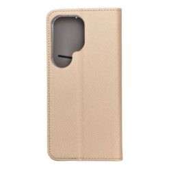 Kryty na mobil | Knižkové puzdro Smart Case Book zlaté – Samsung Galaxy S26 Ultra | Kryty na mobil