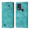 Peňaženkové puzdro Embossing Pattern Square modré – Nokia C22 | Kryty na mobil Kryty na mobil | Peňaženkové puzdro Embossing Pattern Square modré – Nokia C22 | Kryty na mobil