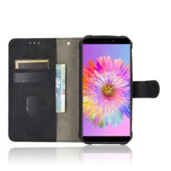 Kryty na mobil | Peňaženkové puzdro Solid čierne – Oukitel WP5 | Kryty na mobil