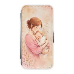 Knižkové puzdro Creative Case 04 Matka a dieťa – Samsung Galaxy A15 4G/5G