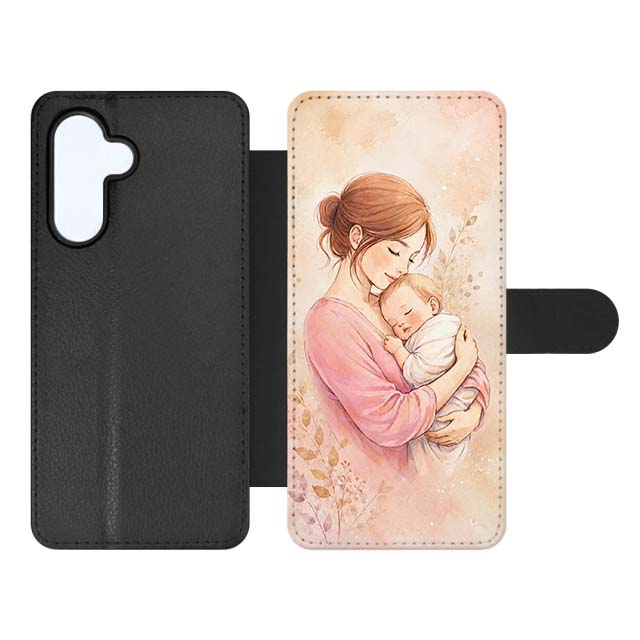 Knižkové puzdro Creative Case 04 Matka a dieťa – Samsung Galaxy A17 5G | Kryty na mobil Kryty na mobil | Knižkové puzdro Creative Case 04 Matka a dieťa – Samsung Galaxy A17 5G | Kryty na mobil