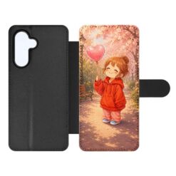 Knižkové puzdro Creative Case 09 Dievča s balónom – Samsung Galaxy A17 5G | Kryty na mobil Kryty na mobil | Knižkové puzdro Creative Case 09 Dievča s balónom – Samsung Galaxy A17 5G | Kryty na mobil