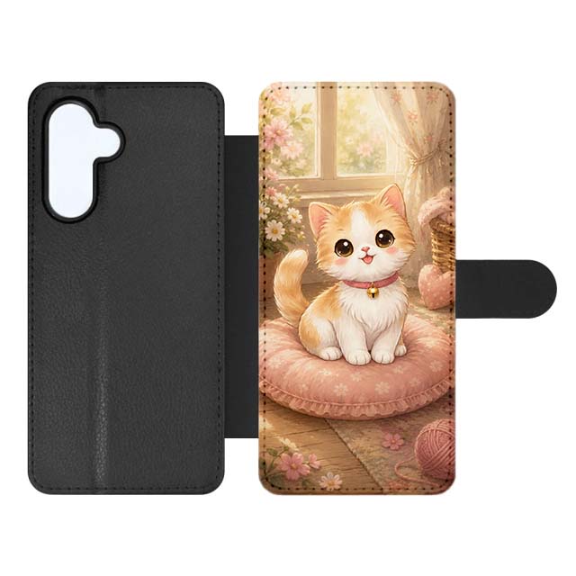 Knižkové puzdro Creative Case 10 Mačiatko – Samsung Galaxy A16 | Kryty na mobil Kryty na mobil | Knižkové puzdro Creative Case 10 Mačiatko – Samsung Galaxy A16 | Kryty na mobil