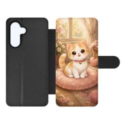 Kryty na mobil | Knižkové puzdro Creative Case 10 Mačiatko – Samsung Galaxy A17 5G | Kryty na mobil