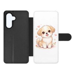 Knižkové puzdro Creative Case 12 Psík – Samsung Galaxy A55 5G