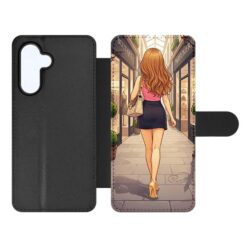 Knižkové puzdro Creative Case 16 Moderná Žena – Samsung Galaxy A17 5G | Kryty na mobil Kryty na mobil | Knižkové puzdro Creative Case 16 Moderná Žena – Samsung Galaxy A17 5G | Kryty na mobil